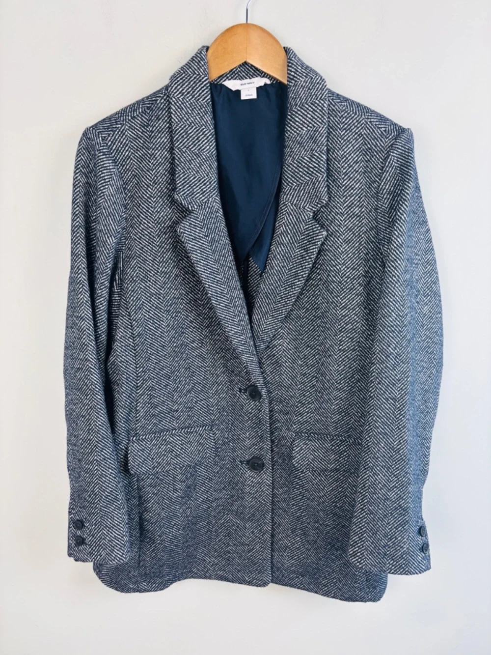 Old Navy Mens Wool Overcoat Size L